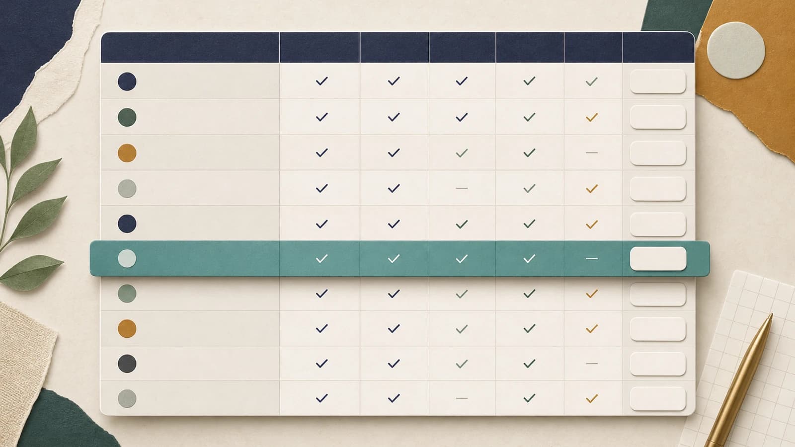 Comparison table of competitor analysis tool pricing for startups in 2026
