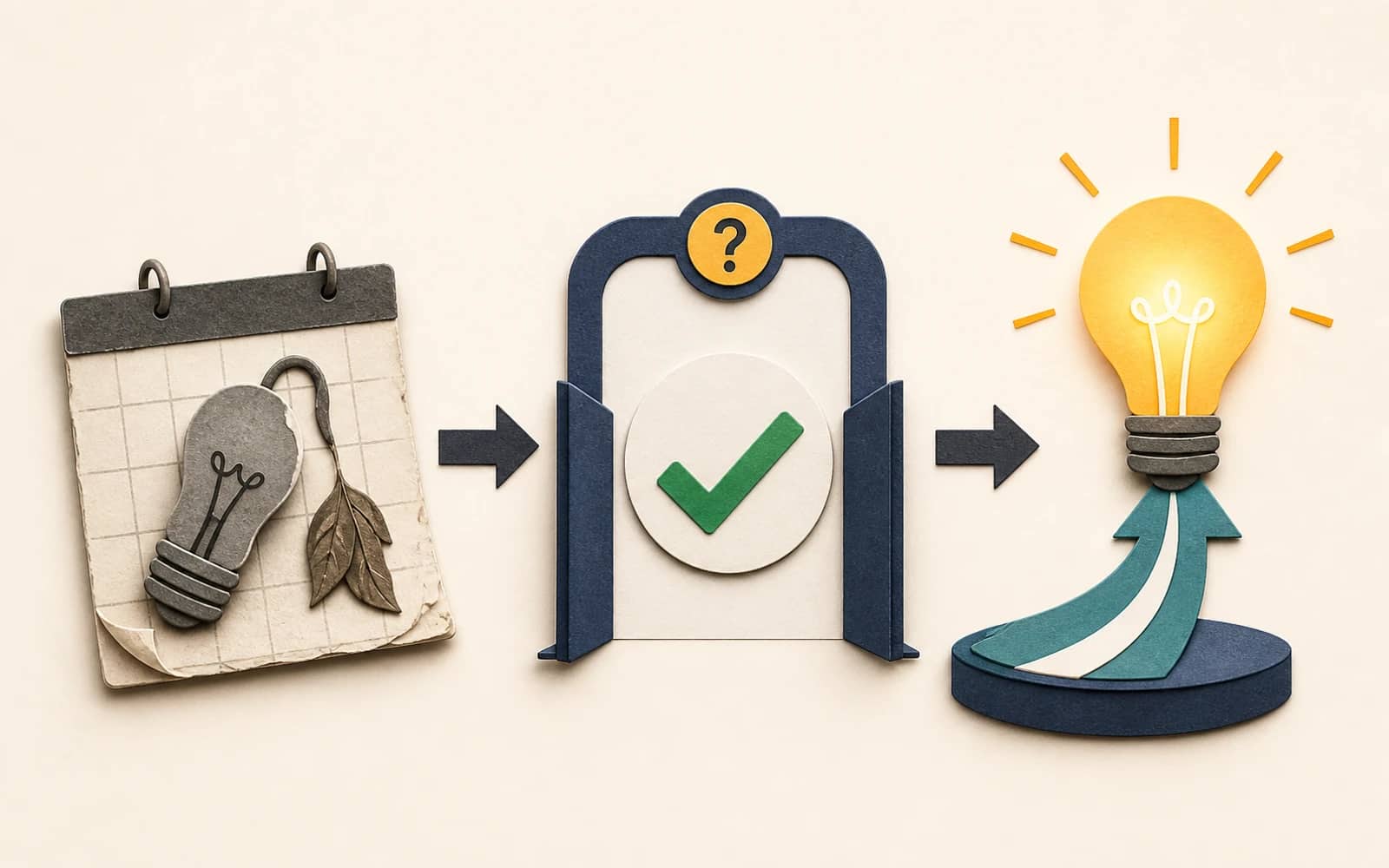 Dead startup idea passing a validation gate and turning into a viable startup