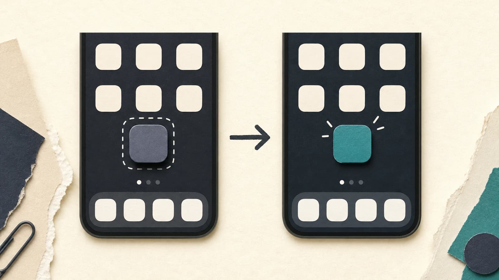 Replacement test framework showing the trigger for a user to switch from a competitor app