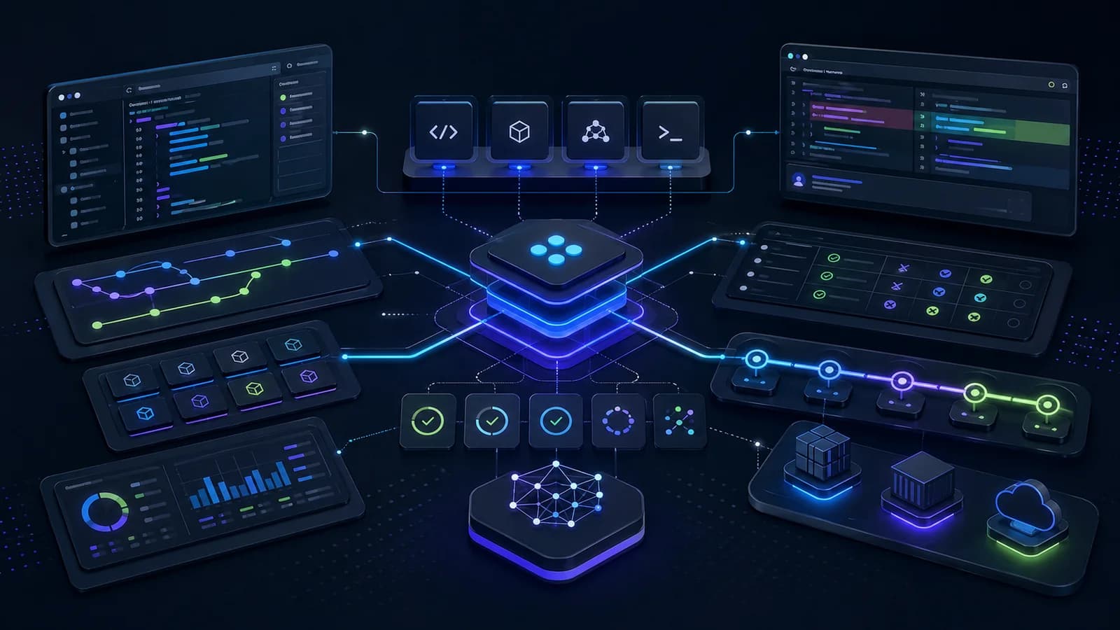 Plano de control para orquestar agentes de IA con herramientas, evaluaciones y flujos de despliegue