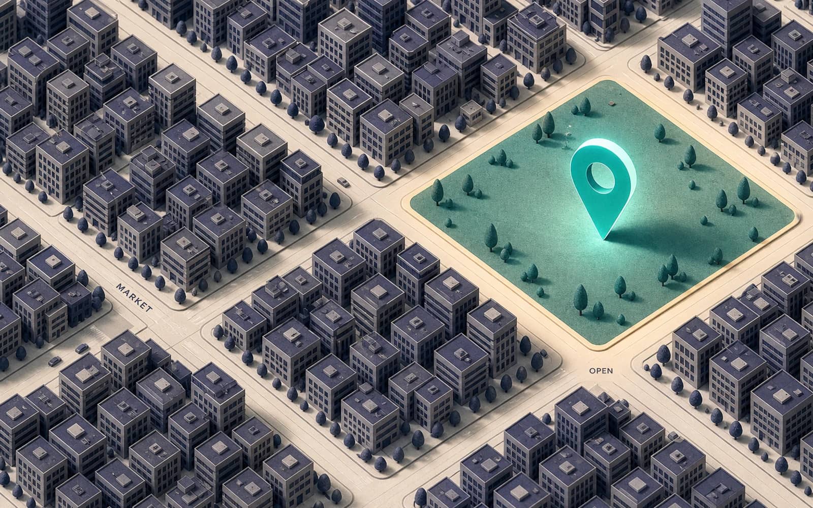 Technical founder reviewing undersaturated startup niches on a screen with market data charts